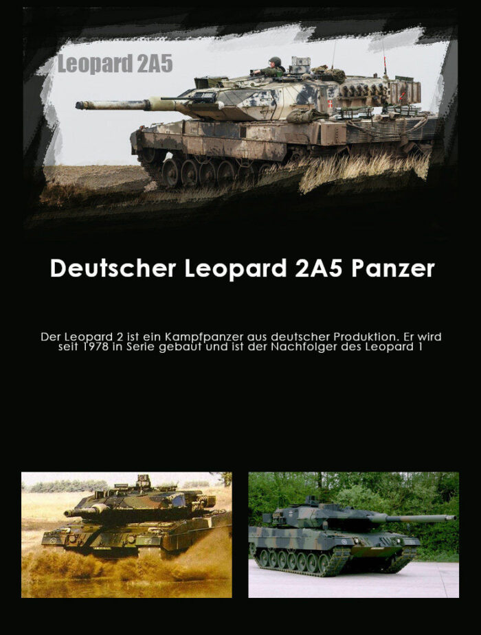 RC Panzer Deutscher Leopard A5 1:24 mit Schuss und Sound 809 mit IR-Battle - Image 15