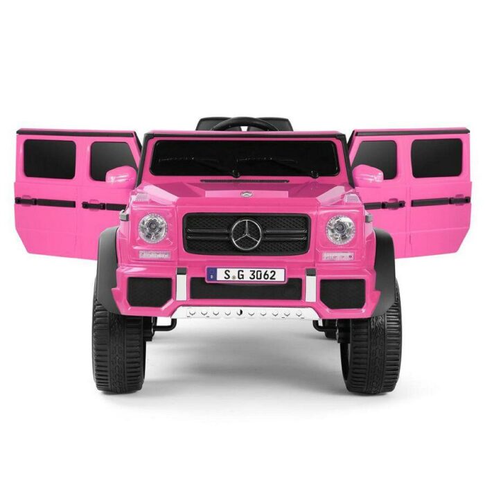 Kinderfahrzeug – Elektro Auto „Mercedes Maybach G650S“ – Lizenziert –4 Motoren - 2,4Ghz Fernsteuerung, MP3+Ledersitz+EVA - Pink - Image 11