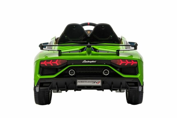 Kinderfahrzeug - Elektro Auto Lamborghini Aventador SVJ - lizenziert - 12V7AH, 2 Motoren- 2,4Ghz Fernsteuerung, MP3, Ledersitz+EVA - Schwarz - Image 22