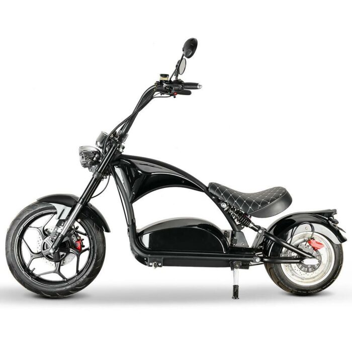 Elektro Scooter Coco Bike E-Chopper mit Straßenzulassung EU bis zu 48 km/h schnell - ca. 75 km Reichweite, 60V | 3000W | 30AH Akku -CP4 Max-2 - Image 9