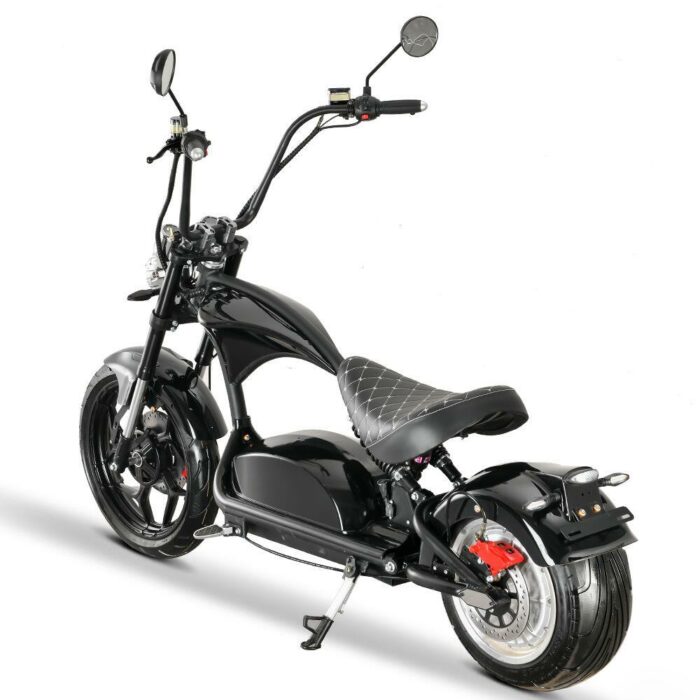 Elektro Scooter Coco Bike E-Chopper mit Straßenzulassung EU bis zu 48 km/h schnell - ca. 75 km Reichweite, 60V | 3000W | 30AH Akku -CP4 Max-2 - Image 6