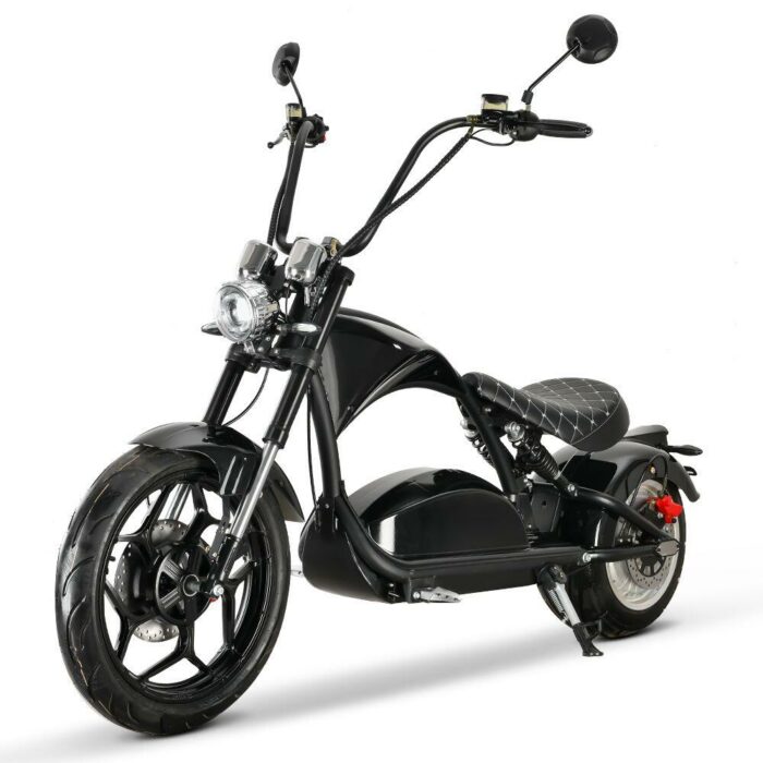 Elektro Scooter Coco Bike E-Chopper mit Straßenzulassung EU bis zu 48 km/h schnell - ca. 75 km Reichweite, 60V | 3000W | 30AH Akku -CP4 Max-2 - Image 10