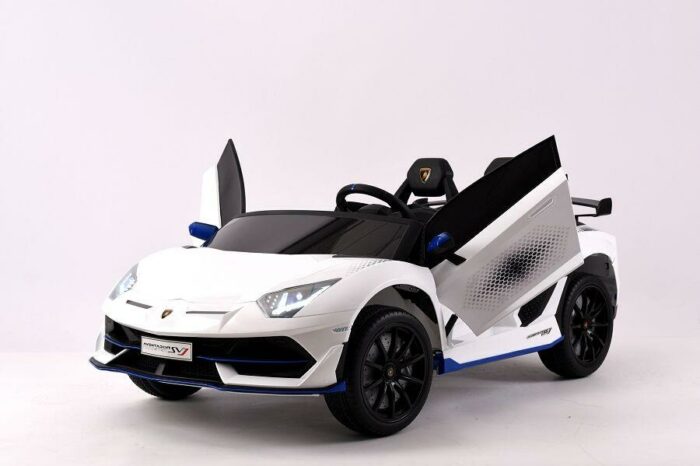 Elektro Kinderfahrzeug Lamborghini Aventador SVJ Xago 2 Sitzer - lizenziert - 12V7AH, 2 Motoren- 2,4Ghz Fernsteuerung, MP3, Ledersitz+EVA - Image 14