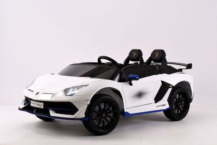 Elektro Kinderfahrzeug Lamborghini Aventador SVJ Xago 2 Sitzer - lizenziert - 12V7AH, 2 Motoren- 2,4Ghz Fernsteuerung, MP3, Ledersitz+EVA - Image 9