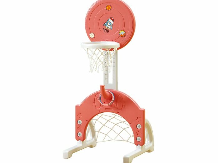 Kinder Basketballkorb mit Raketenmotiv