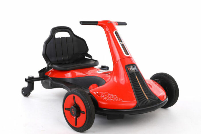 Kinder Elektroauto Drift-Cart mit 12V - 2x45W Motoren mit Musik