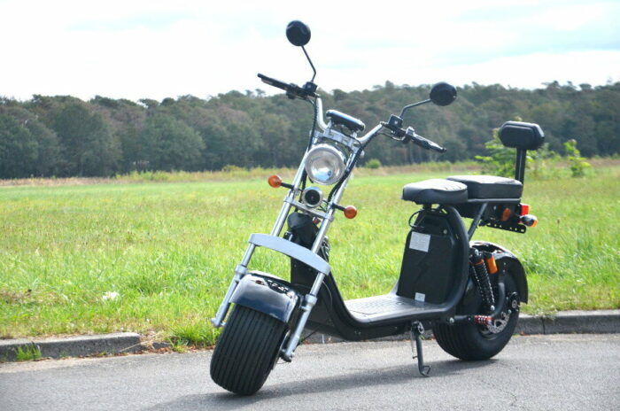 Coco Bike Fat E-Scooter mit Straßenzulassung bis zu 40 km/h schnell - 45km Reichweite