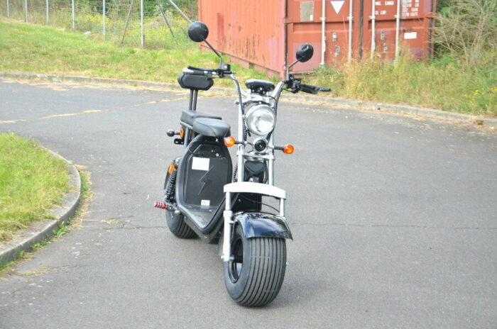 Coco Bike Fat E-Scooter mit Straßenzulassung EU bis zu 40 km/h schnell - 45km Reichweite, 60V | 1500W | 20AH Akku - Orange - Image 15