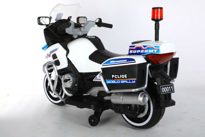 Elektro Kindermotorrad Polizei 011- 12V7A Akku - mit Stützräder, Musik und Lichter - Image 6