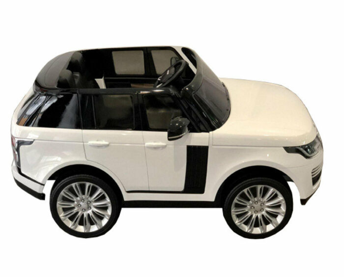 Kinderfahrzeug - Elektro Auto Land Rover Range Rover - lizenziert - 2x 12V7AH, 4 Motoren- 2,4Ghz Fernsteuerung, MP3, Ledersitz+EVA - Schwarz - Image 10