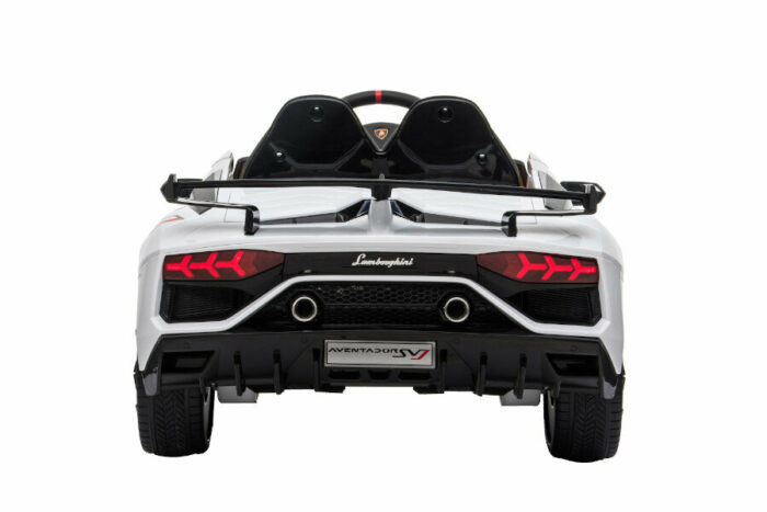 Kinderfahrzeug - Elektro Auto Lamborghini Aventador SVJ - lizenziert - 12V7AH, 2 Motoren- 2,4Ghz Fernsteuerung, MP3, Ledersitz+EVA - Schwarz - Image 25