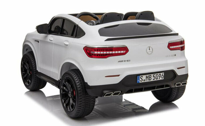 Kinderfahrzeug - Elektro Auto Mercedes GLC63S - lizenziert - Doppelsitzer - 12V10AH Akku,4 Motoren+ 2,4Ghz+Ledersitz+EVA - Weiss - Image 10