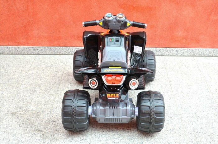 Kinderfahrzeug - Elektro Kinderquad Schwarz, 2x12V Motoren - 12V7Ah Akku - Image 10