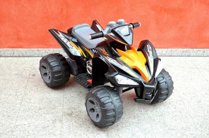 Kinderfahrzeug - Elektro Kinderquad Schwarz, 2x12V Motoren - 12V7Ah Akku - Image 15