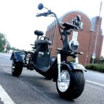 E-Scooter mit Straßenzulassung - drei Räder Trike 35km/120km Reichweite