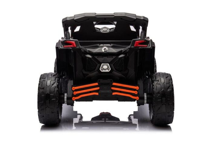 Kinderfahrzeug - Elektro Auto Can Am Maverick UTV - 24V Akku,2x200W Motoren- 2,4Ghz, Ledersitz+EVA - Orange - Image 10