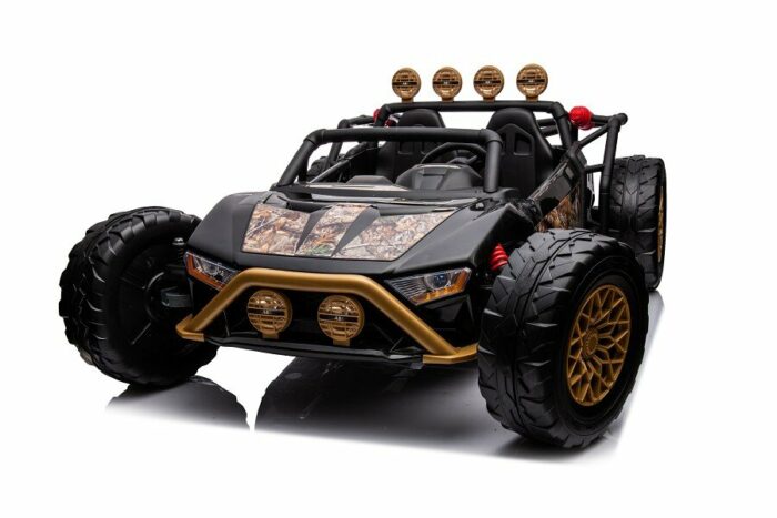 Elektro Kinderauto Buggy 168 - 24V Akku,2x 200W Motoren- 2,4Ghz +MP3 + Ledersitz + EVA - Camouflage - Image 20