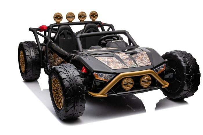 Elektro Kinderauto Buggy 168 - 24V Akku,2x 200W Motoren- 2,4Ghz +MP3 + Ledersitz + EVA - Camouflage - Image 12