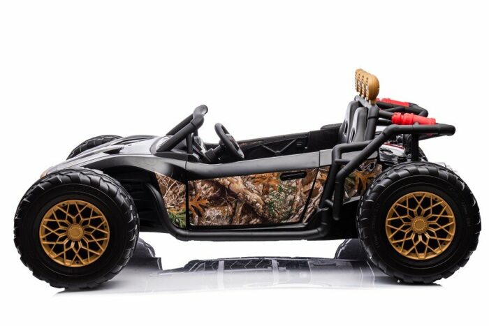 Elektro Kinderauto Buggy 168 - 24V Akku,2x 200W Motoren- 2,4Ghz +MP3 + Ledersitz + EVA - Camouflage - Image 14