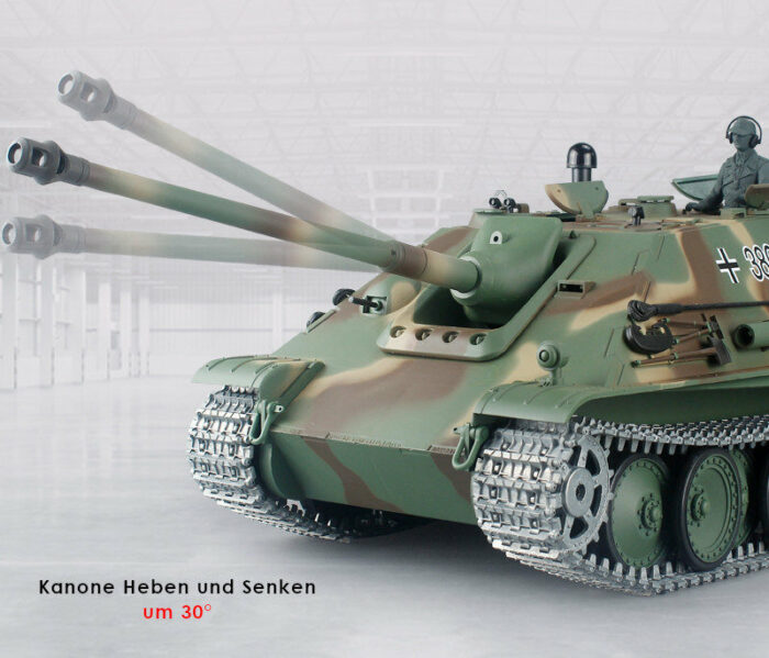 RC Panzer Jagdpanther Heng Long 1:16 mit Rauch&Sound und Stahlgetriebe - V7.0 - 2,4Ghz - PRO - Image 10