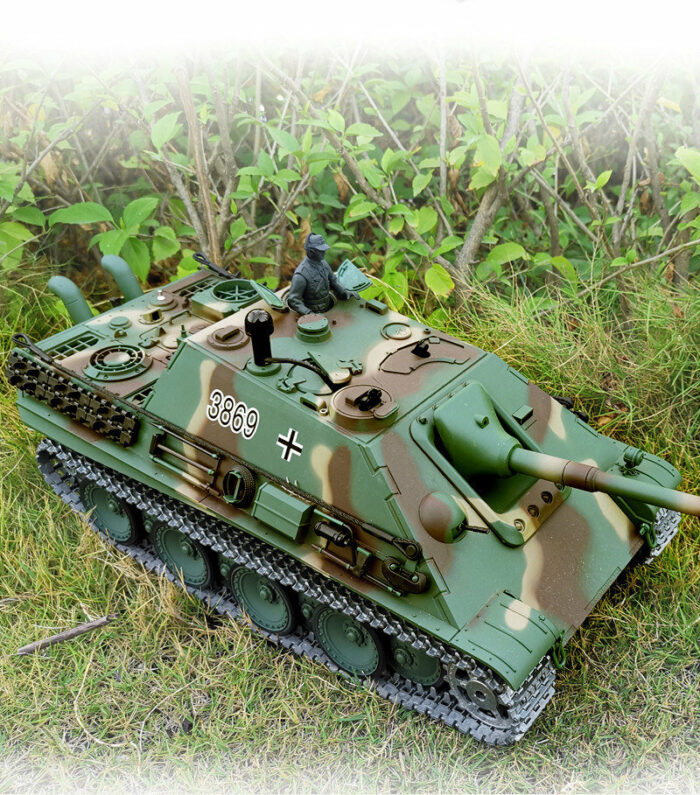 RC Panzer Jagdpanther Heng Long 1:16 mit Rauch&Sound und Stahlgetriebe - V7.0 - 2,4Ghz - PRO - Image 4