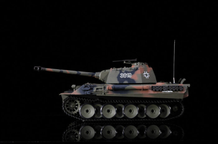 RC Panzer German Panther 1:16 Heng Long -Rauch&Sound+Stahlgetriebe und 2,4Ghz - V7.0 - Pro Modell - Image 10