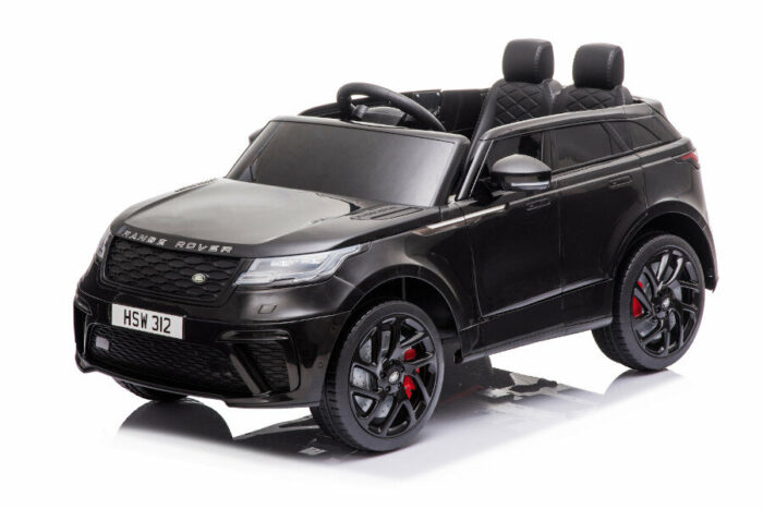 Elektro Kinderauto Range Rover Velar - lizenziert - 12V7AH Akku,2 Motoren+ 2,4Ghz+Ledersitz+EVA - Weiss - Image 6