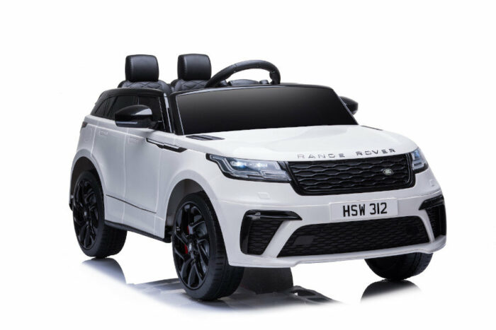 Elektro Kinderauto Range Rover Velar - lizenziert - 12V7AH Akku,2 Motoren+ 2,4Ghz+Ledersitz+EVA - Schwarz - Image 7