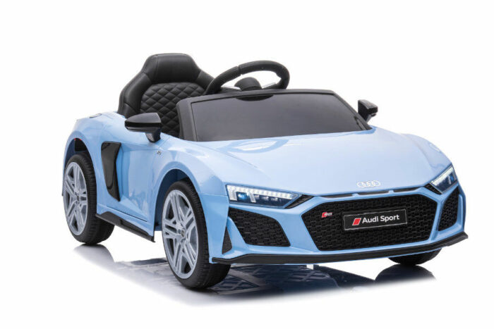 Kinderfahrzeug - Elektro Auto Audi R8 Spyder - lizenziert - 12V7AH Akku und 2 Motoren- 2,4Ghz + MP3 + Leder + EVA - Blau - Image 13