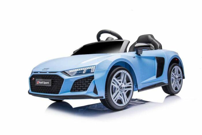 Kinderfahrzeug - Elektro Auto Audi R8 Spyder - lizenziert - 12V7AH Akku und 2 Motoren- 2,4Ghz + MP3 + Leder + EVA - Blau - Image 20