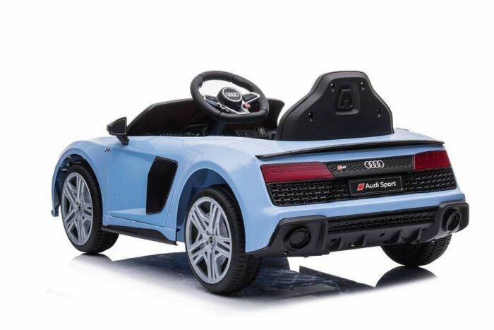 Kinderfahrzeug - Elektro Auto Audi R8 Spyder - lizenziert - 12V7AH Akku und 2 Motoren- 2,4Ghz + MP3 + Leder + EVA - Blau - Image 19