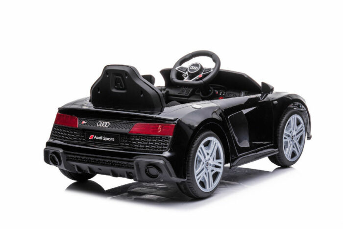 Kinderfahrzeug - Elektro Auto Audi R8 Spyder - lizenziert - 12V7AH Akku und 2 Motoren- 2,4Ghz + MP3 + Leder + EVA - Blau - Image 12