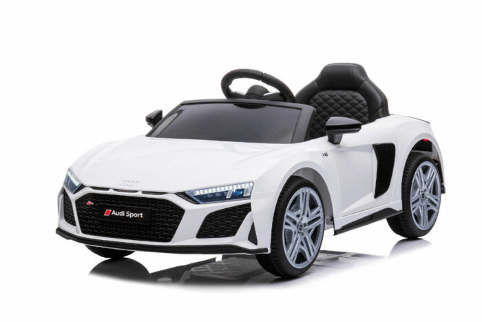 Kinderfahrzeug - Elektro Auto Audi R8 Spyder - lizenziert - 12V7AH Akku und 2 Motoren- 2,4Ghz + MP3 + Leder + EVA - Blau - Image 3