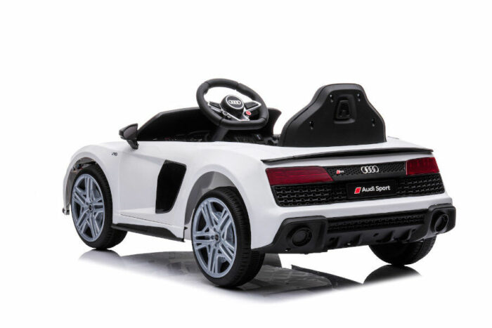 Kinderfahrzeug - Elektro Auto Audi R8 Spyder - lizenziert - 12V7AH Akku und 2 Motoren- 2,4Ghz + MP3 + Leder + EVA - Blau - Image 9