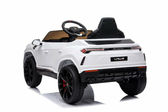 Elektro Kinderauto Lamborghini Urus - lizenziert - 12V Akku, 2 Motoren- 2,4Ghz Fernsteuerung, MP3, Ledersitz+EVA - Weiss - Image 8