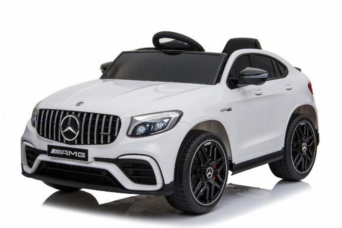 Kinderfahrzeug - Elektro Auto Mercedes GLC63S - M - lizenziert - 12V7AH Akku,4 Motoren+ 2,4Ghz+Ledersitz+EVA - Schwarz - Image 8