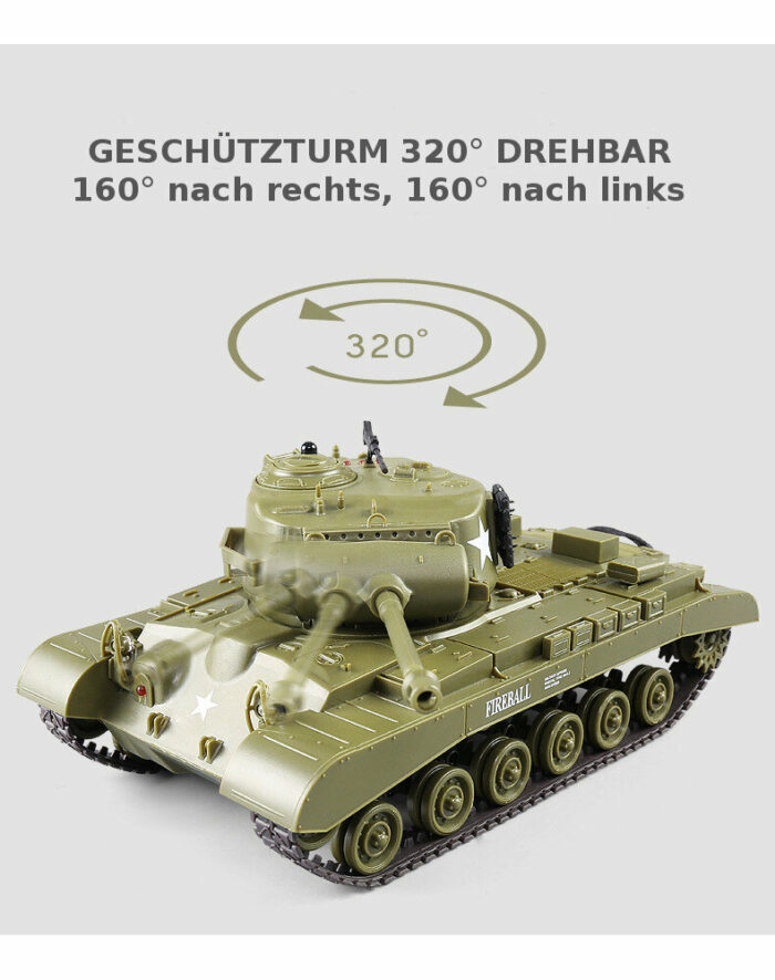 RC Panzer Battle 2er Set - Infrarot Kampfsystem - Gefechtssimulation - 1:30 von Heng Long - Image 6