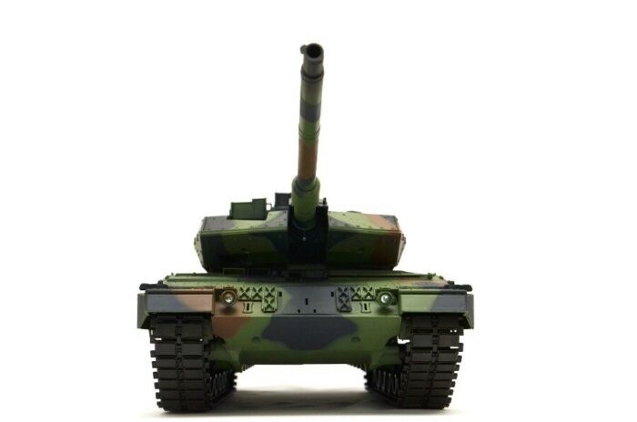 RC Panzer German Leopard 2A6 Heng Long 1:16 mit Rauch&Sound und Metallgetriebe (Stahl) -2,4Ghz V7.0 - Image 5