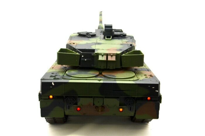 RC Panzer German Leopard 2A6 Heng Long 1:16 mit Rauch&Sound und Metallgetriebe (Stahl) -2,4Ghz V7.0 - Image 7