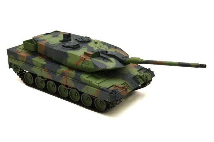 RC Panzer German Leopard 2A6 Heng Long 1:16 mit Rauch&Sound und Metallgetriebe (Stahl) -2,4Ghz V7.0 - Image 10