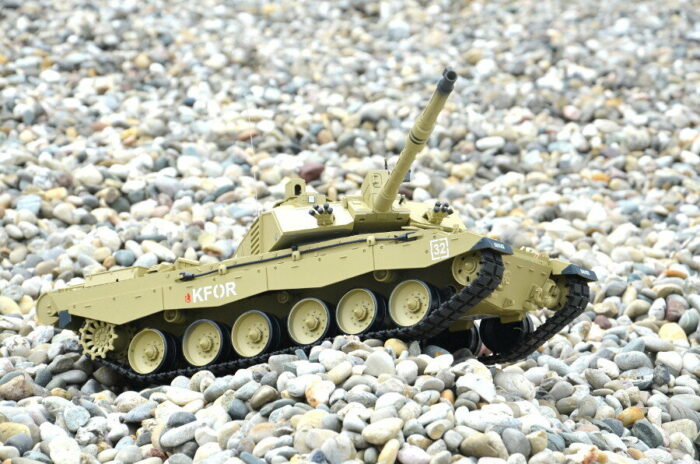 RC Panzer Britischer Challenger 2 Heng Long 1:16 mit RS + Stahlgetriebe -2,4Ghz -V7.0 - Image 13