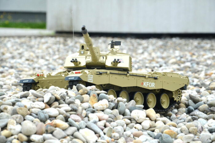 RC Panzer Britischer Challenger 2 Heng Long 1:16 mit RS + Stahlgetriebe -2,4Ghz -V7.0 - Image 3