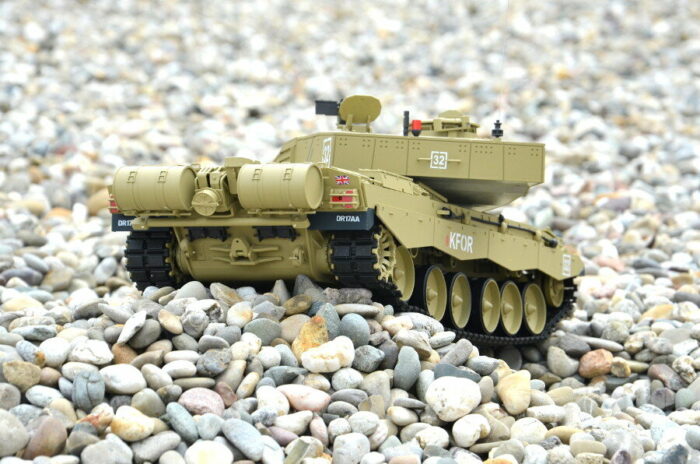 RC Panzer Britischer Challenger 2 Heng Long 1:16 mit RS + Stahlgetriebe -2,4Ghz -V7.0 - Image 8