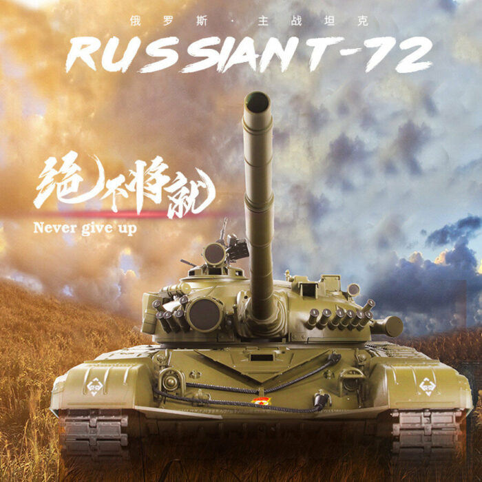 RC Panzer Russicher T-72 Heng Long 1:16 mit Rauch&Sound und Stahlgetriebe -2,4Ghz V 7.0 ERA - PRO - Image 5