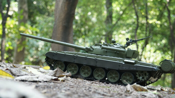 RC Panzer Russicher T-72 Heng Long 1:16 mit Rauch&Sound und Stahlgetriebe -2,4Ghz -V 7.0 - Image 6