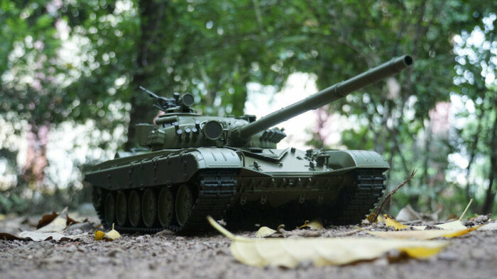 RC Panzer Russicher T-72 Heng Long 1:16 mit Rauch&Sound und Stahlgetriebe -2,4Ghz -V 7.0 - Image 9