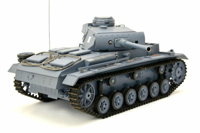 RC Panzer Kampfwagen III 1:16 Heng Long -Rauch&Sound - mit Stahlgetriebe und 2,4Ghz Fernsteuerung - V7.0 - Image 5