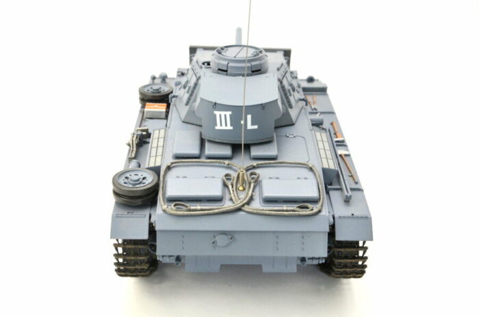 RC Panzer Kampfwagen III 1:16 Heng Long -Rauch&Sound - mit Stahlgetriebe und 2,4Ghz Fernsteuerung - V7.0 - Image 7