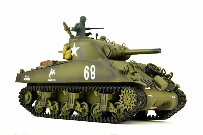 RC Panzer US M4A3 Sherman Heng Long 1:16 mit Rauch&Sound+2