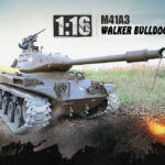 RC Panzer M41 A3 WALKER BULLDOG Heng Long 1:16 mit R&S